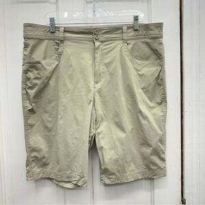 Eddie Bauer outdoor adventure‎ khaki hiking shorts women's 18.